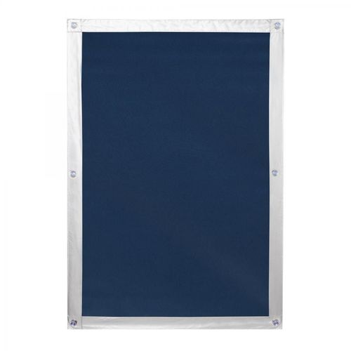 4250434124407 - Lichtblick Dachfenster Sonnenschutz Haftfix ohne Bohren Verdunkelung Blau 94 cm x 1135 cm (B x