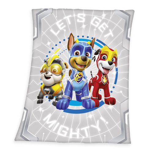 4006891943903 - Paw Patrol Fleece-Decke Größe 160 x 130 cm