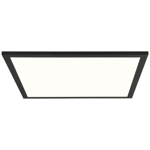 4004353388583 - Lampe Buffi led Deckenaufbau-Paneel 40x40cm sand schwarz Metall Kunststoff 1x 24W led integriert (3120lm 4000K) a+ - schwarz - Brilliant