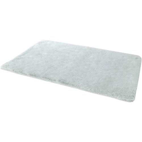 4311536502064 - Dekor - Fellteppich 60 x 90 cm hellgrau rechteckig Dekofell Teppich täuschend echt - Hellgrau