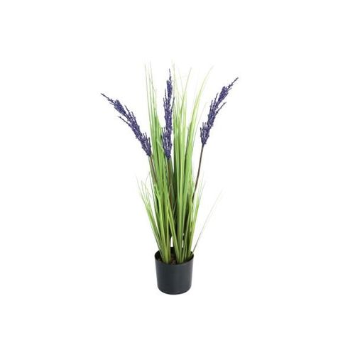 4057984013911 - Deko Pflanze Kunstpflanze Lavendel mit Übertopf 75 cm Höhe - Grün 4057984013911 - Deko Pflanze Kunstpflanze Lavendel mit Übertopf 75 cm Höhe - Grün