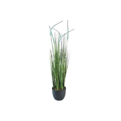 4036812413918 - Design Decoration - Deko Pflanze Kunstpflanze Silberhaargras mit Übertopf 75 cm Höhe - Grün 4036812413918 - Design Decoration - Deko Pflanze Kunstpflanze Silberhaargras mit Übertopf 75 cm Höhe - Grün