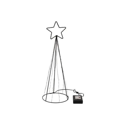 4057984008375 - Led Weihnachts-Baumpyramide 40 LEDs mit Timer Höhe 45 cm - Schwarz 4057984008375 - Led Weihnachts-Baumpyramide 40 LEDs mit Timer Höhe 45 cm - Schwarz