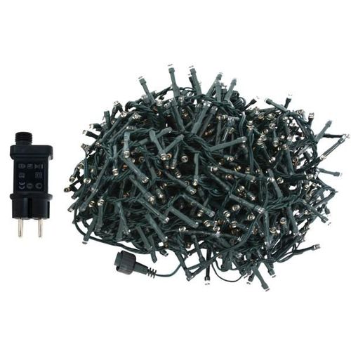 4057984014161 - X-mas - led Lichterkette 720 LEDs warmweiss IP44 für innen außen Deko Kette - Dunkelgrün 4057984014161 - X-mas - led Lichterkette 720 LEDs warmweiss IP44 für innen außen Deko Kette - Dunkelgrün