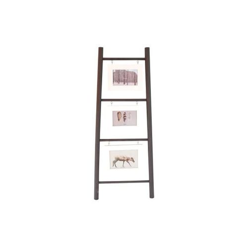 4052304230252 - Posten Börse - Bilderleiter Leiter mit 3 Bilderrahmen grau weiss 90 cm - Leiter GrauBilderrahmen Weiss 4052304230252 - Posten Börse - Bilderleiter Leiter mit 3 Bilderrahmen grau weiss 90 cm - Leiter GrauBilderrahmen Weiss