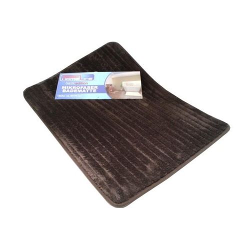 4052304170817 - Posten Börse - Mikrofaser Badematte Braun 50 x 70 cm Badezimmerteppich - braun 4052304170817 - Posten Börse - Mikrofaser Badematte Braun 50 x 70 cm Badezimmerteppich - braun
