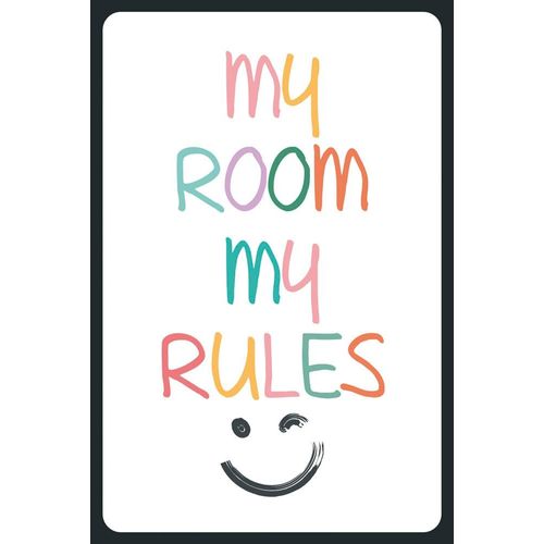 4049009865971 - Metallbild QUEENCE My Rules Bilder Gr B H 45 cm x 30 cm Metallbild Sprüche Hochformat 1 St bunt Metallbilder 4049009865971 - Metallbild QUEENCE My Rules Bilder Gr B H 45 cm x 30 cm Metallbild Sprüche Hochformat 1 St bunt Metallbilder