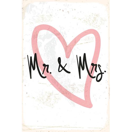 4049009865636 - Metallbild QUEENCE Love Bilder Gr B H 45 cm x 30 cm Metallbild Sprüche Hochformat 1 St rosa Metallbilder