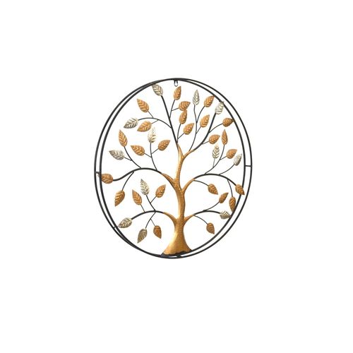 4046884078809 - Möbel Direkt Online - Runde Wanddekoration Baum Lukas metallic 4046884078809 - Möbel Direkt Online - Runde Wanddekoration Baum Lukas metallic