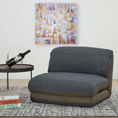 4057651309453 - Schlafsessel MCW-E68 Schlafsofa Funktionssessel Klappsessel Relaxsessel Stoff Textil ~ khaki dunkelgrau 4057651309453 - Schlafsessel MCW-E68 Schlafsofa Funktionssessel Klappsessel Relaxsessel Stoff Textil ~ khaki dunkelgrau