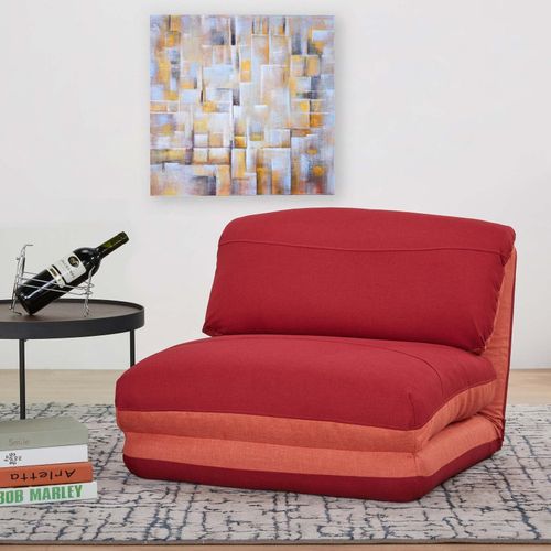 4057651309552 - Schlafsessel MCW-E68 Schlafsofa Funktionssessel Klappsessel Relaxsessel Stoff Textil ~ orange dunkelrot 4057651309552 - Schlafsessel MCW-E68 Schlafsofa Funktionssessel Klappsessel Relaxsessel Stoff Textil ~ orange dunkelrot