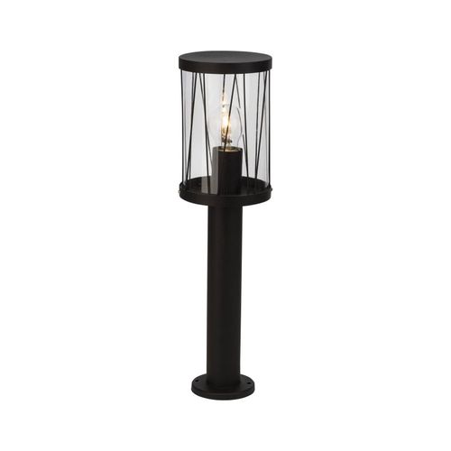 4004353256141 - BRILLIANT Lampe Reed Außensockelleuchte 50cm schwarz matt 1x A60 E27 60W geeignet für Normallampen (nicht enthalten) IP-Schutzart 44 - spritzwassergeschützt