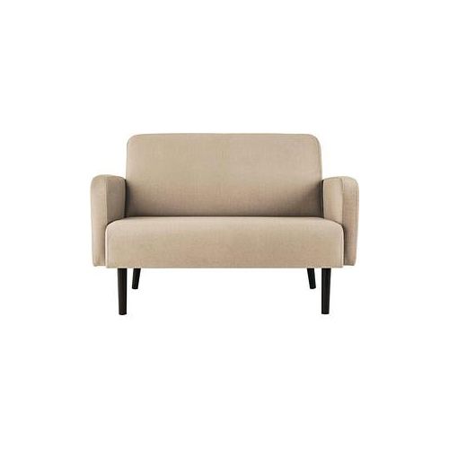 3660141954241 - 2-Sitzer Sofa LISBOA elfenbein schwarz Stoff 3660141954241 PAPERFLOW