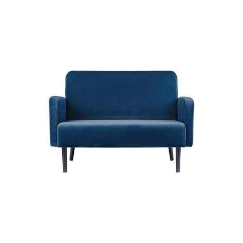 3660141954463 - 2-Sitzer Sofa LISBOA blau schwarz Stoff 3660141954463 PAPERFLOW