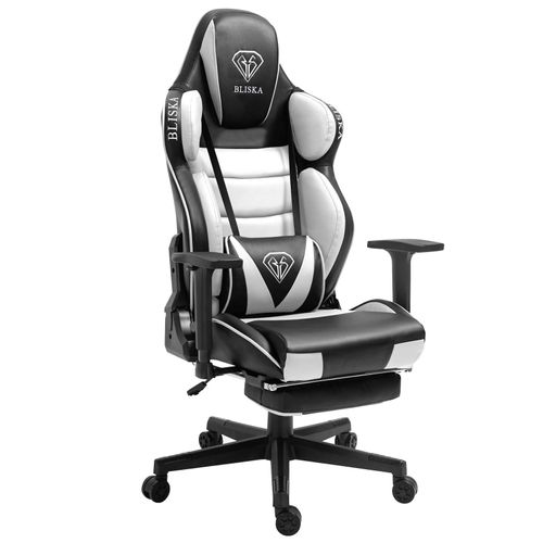 4250931572008 - Chair Racing Chefsessel mit Sportsitz und ergonomsichen 4D-Armlehnen Schreibtischstuhl Drehstuhl