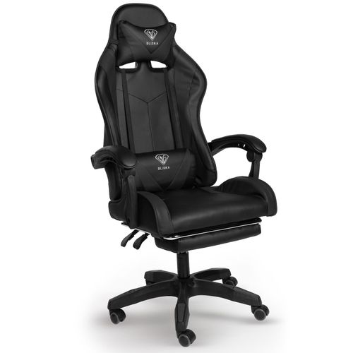4250931565321 - Trisens - Chefsessel Stuhl Home Office Chair Racing Bürostuhl Sportsitz Büro Stuhl Schwarz 4250931565321 - Trisens - Chefsessel Stuhl Home Office Chair Racing Bürostuhl Sportsitz Büro Stuhl Schwarz
