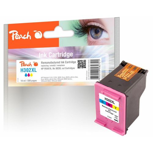 7640169582721 - HP 302 XLc Druckkopf XL col ersetzt HP No 302XL c F6U67AE für zB HP OfficeJet 5220 HP OfficeJet 5232 HP Envy 4528 e-All-in-One HP Envy 4520 (wiederaufbereitet) 7640169582721 - HP 302 XLc Druckkopf XL col ersetzt HP No 302XL c F6U67AE für zB HP OfficeJet 5220 HP OfficeJet 5232 HP Envy 4528 e-All-in-One HP Envy 4520 (wiederaufbereitet)