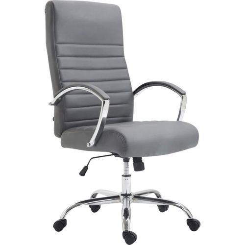 4251380458981 - Bürostuhl ergonomisch Valais Kunstleder moderner Schreibtischstuhl höhenverstellbarem Sitz und einer Belastbarkeit von 136 kg