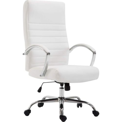 4251380459018 - Bürostuhl ergonomisch Valais Kunstleder moderner Schreibtischstuhl höhenverstellbarem Sitz und einer Belastbarkeit von 136 kg
