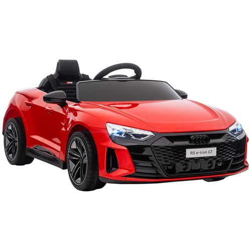 4255633501707 - Kinder Elektroauto Kinderauto mit Fernbedienung audi rs e-tron gt Kinderfahrzeug mit Sicherheitsgurt Hupe & Musik & Scheinwerfer bis 5 km h für