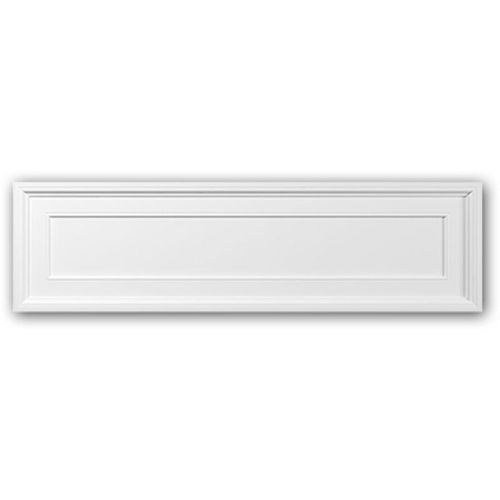 4250691788756 - Decor - Pediment 489001 Fassadenstuck Fensterumrandung Fassadenelement Neo-Empire-Stil weiß - weiß