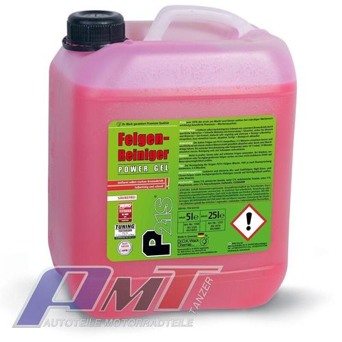 4006539012565 - Drokwack Chemie Gmbh - P21   P21-S Felgenreiniger Power Gel von Dr Wack 5 Liter  5000ml 1256