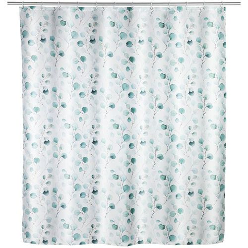 4008838358122 - Duschvorhang Pioppo Textil (Polyester) 180 x 200 cm waschbar Grün Polyester mehrfarbig - grün - Wenko