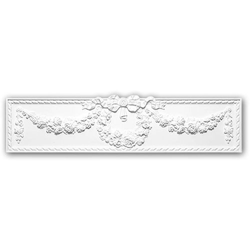 4250691776319 - Decor - Pediment profhome 163003 Türumrandung Neo-Empire-Stil weiß - weiß