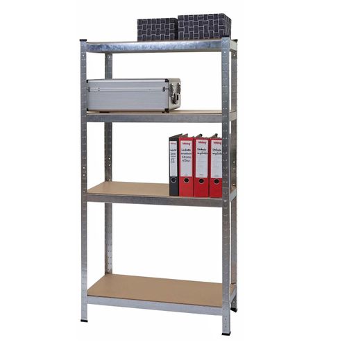4057651294827 - Schwerlastregal MCW-D67 Werkstattregal Steckregal 160x80x40cm Traglast bis 320kg MVG-zertifiziert ~ verzinkt 4057651294827 - Schwerlastregal MCW-D67 Werkstattregal Steckregal 160x80x40cm Traglast bis 320kg MVG-zertifiziert ~ verzinkt