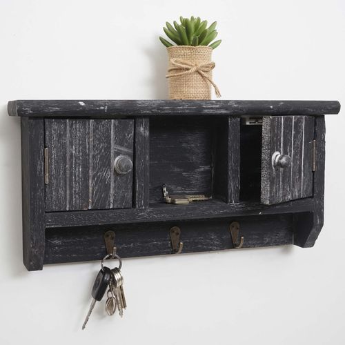 4057651415796 - Schlüsselbrett MCW-A48 Schlüsselkasten Schlüsselboard mit Türen Massiv-Holz FSC-zertifiziert ~ shabby grau 4057651415796 - Schlüsselbrett MCW-A48 Schlüsselkasten Schlüsselboard mit Türen Massiv-Holz FSC-zertifiziert ~ shabby grau