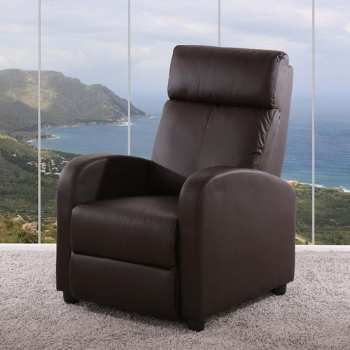 4052826045754 - Fernsehsessel Relaxsessel Liege Sessel Dallas Kunstleder ~ braun