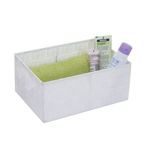 4057651255422 - Aufbewahrungskorb MCW-C37 Dekokorb Korb Körbchen Aufbewahrung Regalkorb Deko 12x28x20cm ~ weiß 4057651255422 - Aufbewahrungskorb MCW-C37 Dekokorb Korb Körbchen Aufbewahrung Regalkorb Deko 12x28x20cm ~ weiß