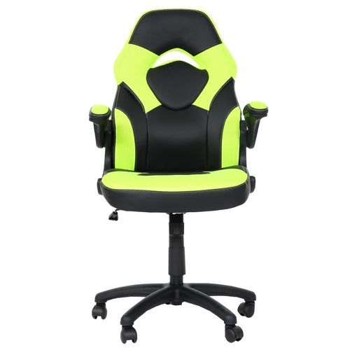 4057651817538 - Bürostuhl MCW-K13 Drehstuhl Gamingstuhl ergonomisch verstellbare Armlehne Kunstleder ~ schwarz-grün 4057651817538 - Bürostuhl MCW-K13 Drehstuhl Gamingstuhl ergonomisch verstellbare Armlehne Kunstleder ~ schwarz-grün