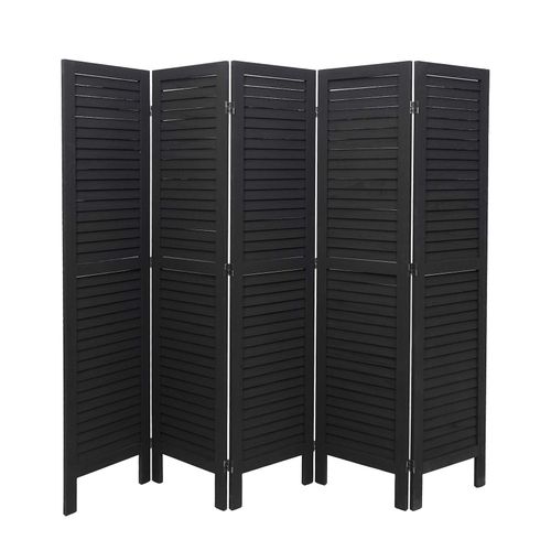 4057651415963 - Paravent MCW-G30 Trennwand Sichtschutz Raumteiler Shabby-Look 170x200cm ~ anthrazit 4057651415963 - Paravent MCW-G30 Trennwand Sichtschutz Raumteiler Shabby-Look 170x200cm ~ anthrazit