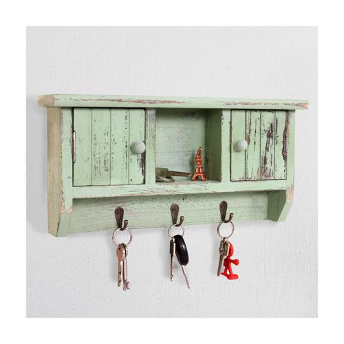 4057651225814 - Schlüsselbrett MCW-A48 Schlüsselkasten Schlüsselboard mit Türen Massiv-Holz FSC-zertifiziert ~ shabby grün 4057651225814 - Schlüsselbrett MCW-A48 Schlüsselkasten Schlüsselboard mit Türen Massiv-Holz FSC-zertifiziert ~ shabby grün