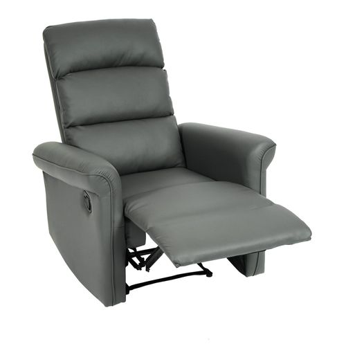 4057651506982 - Fernsehsessel MCW-J96 Relaxsessel Sessel Liegesessel Liegefunktion verstellbar Kunstleder ~ grau 4057651506982 - Fernsehsessel MCW-J96 Relaxsessel Sessel Liegesessel Liegefunktion verstellbar Kunstleder ~ grau