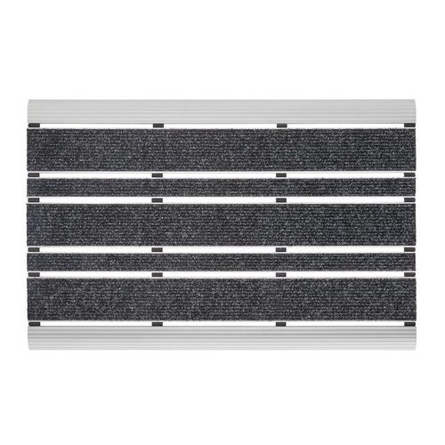 9009909103622 - PANA® Aluminium Türmatte I Fußmatte Außen I Schmutzfangmatte I Fussabtreter mit Nadelfilzeinlagen I für den Aussenbereich I floor mat I Größe ca 39x60cm I verschiedene Farben 9009909103622 - PANA® Aluminium Türmatte I Fußmatte Außen I Schmutzfangmatte I Fussabtreter mit Nadelfilzeinlagen I für den Aussenbereich I floor mat I Größe ca 39x60cm I verschiedene Farben