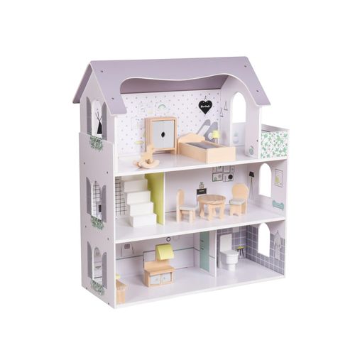 4260360010644 - Coemo Puppenhaus Anna Villa möbliert 3 Etagen 4260360010644 - Coemo Puppenhaus Anna Villa möbliert 3 Etagen