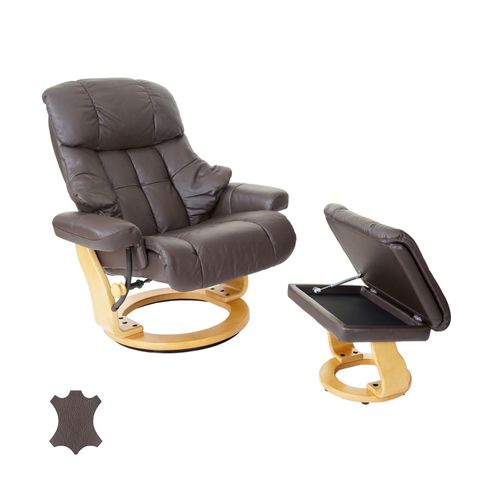 4057651172729 - MCA Relaxsessel Windsor XXL TV-Sessel Hocker Echtleder 180kg belastbar ~ braun naturbraun 4057651172729 - MCA Relaxsessel Windsor XXL TV-Sessel Hocker Echtleder 180kg belastbar ~ braun naturbraun