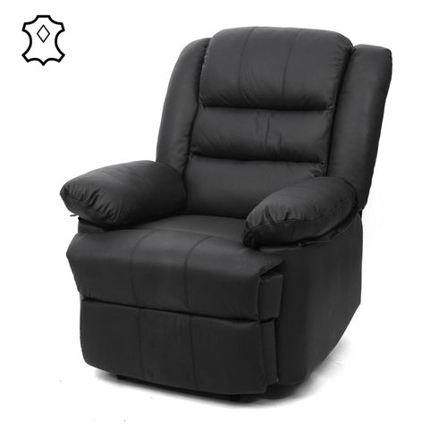 4057651386621 - Fernsehsessel MCW-G15 Relaxsessel Liege Sessel Leder + Kunstleder 101x87x100cm ~ schwarz 4057651386621 - Fernsehsessel MCW-G15 Relaxsessel Liege Sessel Leder + Kunstleder 101x87x100cm ~ schwarz