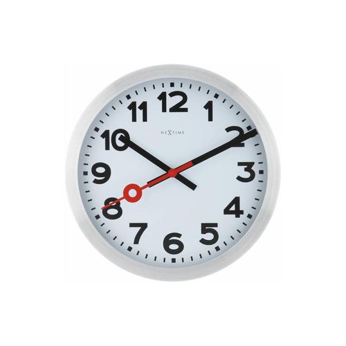 8717713006596 - Tisch- Wanduhr Station Stripe Index Ø 35 cm