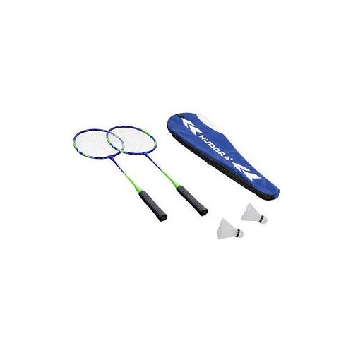 4005998715185 - HUDORA® Badminton-Set Winner blau grün schwarz