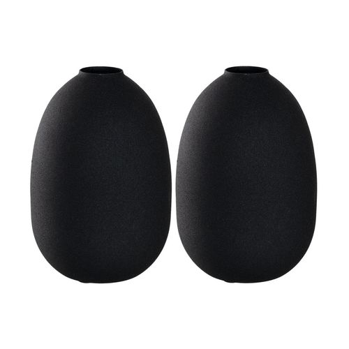 4045037416987 - LEONARDO Dekovase »Metall schwarz 19cm« (2 St)