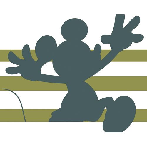 4055065177996 - Wandbild »Mickey Shadow« (1 St) Deutsches Premium-Poster Fotopapier mit seidenmatter Oberfläche und hoher Lichtbeständigkeit Für fotorealistische Drucke mit gestochen scharfen Details und hervorragender Farbbrillanz