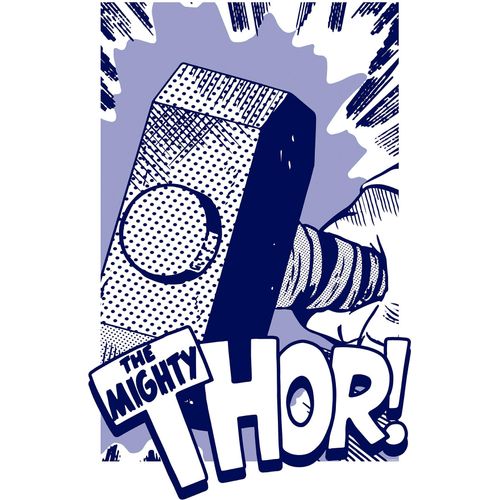 4055065177767 - Wandbild »Thor Mjölnir« (1 St) Deutsches Premium-Poster Fotopapier mit seidenmatter Oberfläche und hoher Lichtbeständigkeit Für fotorealistische Drucke mit gestochen scharfen Details und hervorragender Farbbrillanz