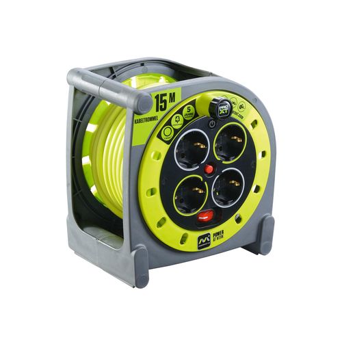 5015056523392 - GB 51267 - Kabelbox 15m 4x Schutzkontakt 5015056523392 - GB 51267 - Kabelbox 15m 4x Schutzkontakt
