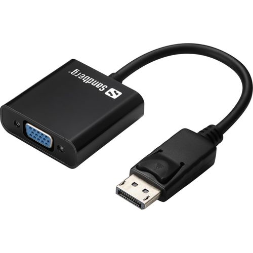 5705730508431 - Adapter DisplayPort>VGA - VGA-Adapter - DisplayPort (M) zu HD-15 (VGA) (W)