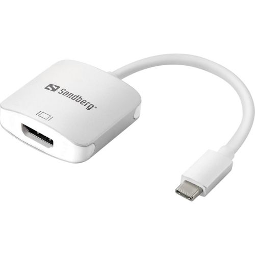 5705730136122 - SANDBERG 136-12 - Adapter USB-C > HDMI 4K Aluminium