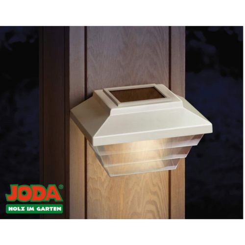 4250781428814 - JODA 2er Set Topline Solarleuchte klein Akku Solarlampe Garten Hauslampe weiß 4250781428814 - JODA 2er Set Topline Solarleuchte klein Akku Solarlampe Garten Hauslampe weiß