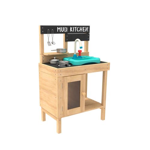 5021854106712 - Holz Matschküche Marienkäfer inkl Waschbecken Natur 55x33x88 cm - Tp Toys 5021854106712 - Holz Matschküche Marienkäfer inkl Waschbecken Natur 55x33x88 cm - Tp Toys